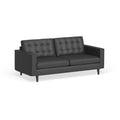 Carson Carrington Eggedal Tufted Bonded Leather Sofa