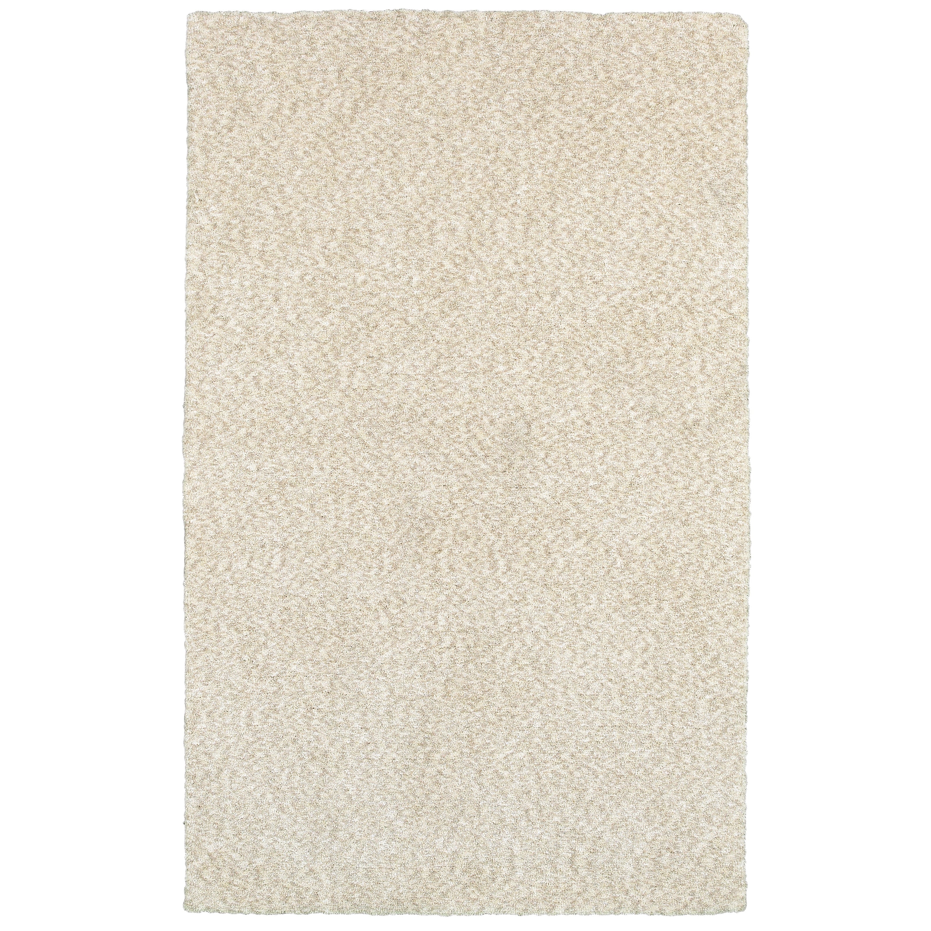 Carson Carrington Farum Heathered Ivory Shag Rug 10 X 13