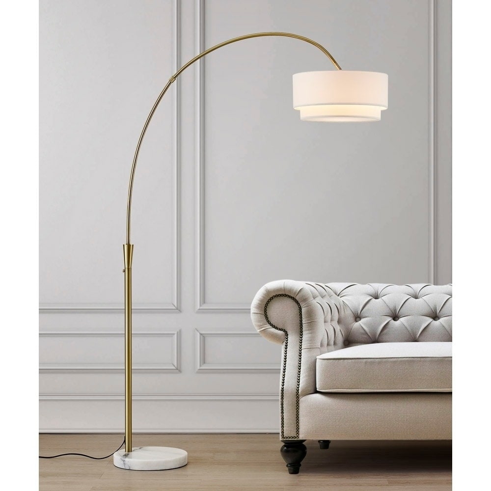 Carson Carrington Flam 81 Inch Arch Floor Lamp