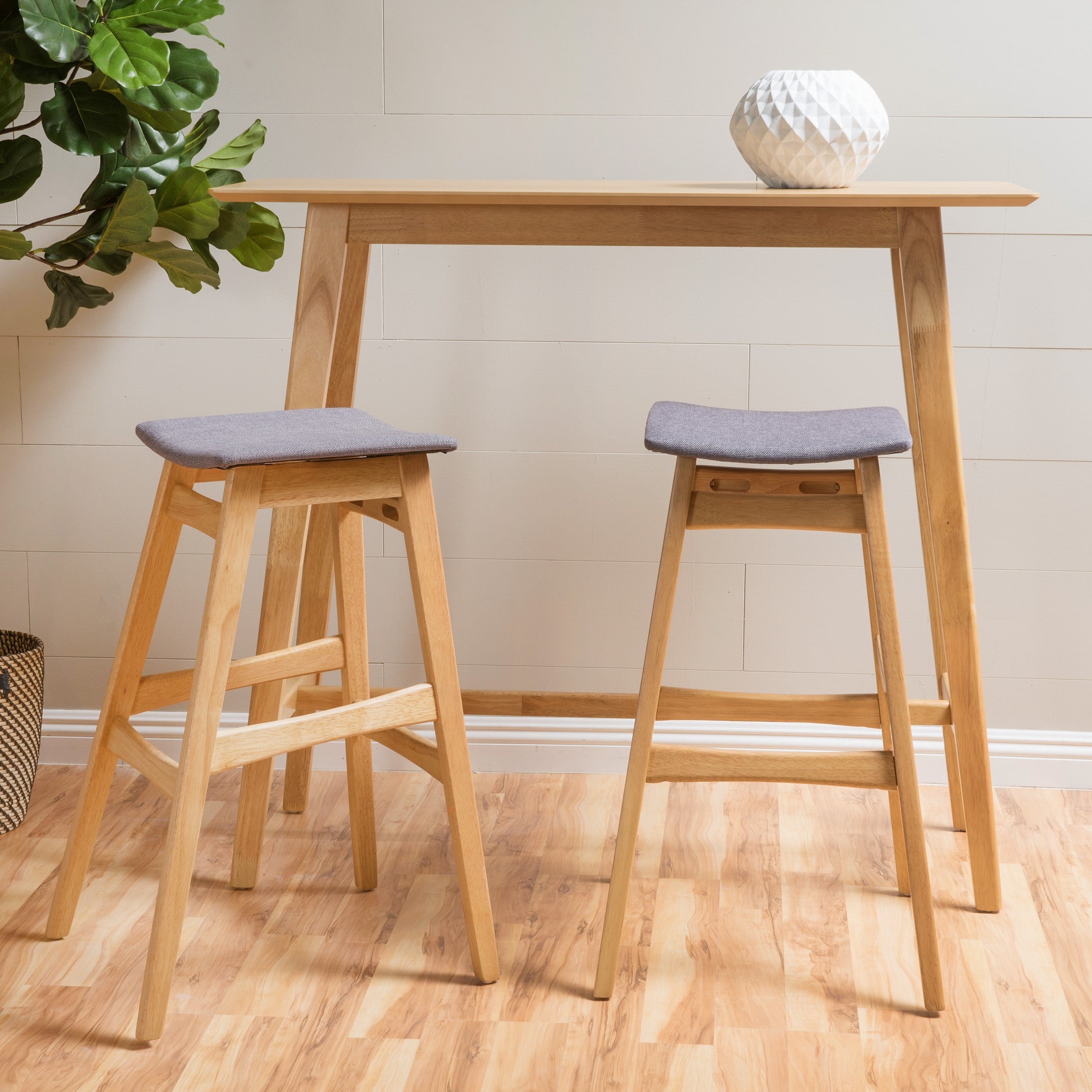 Carson Carrington Forssa 3 Piece Wood Rectangle Bar Set