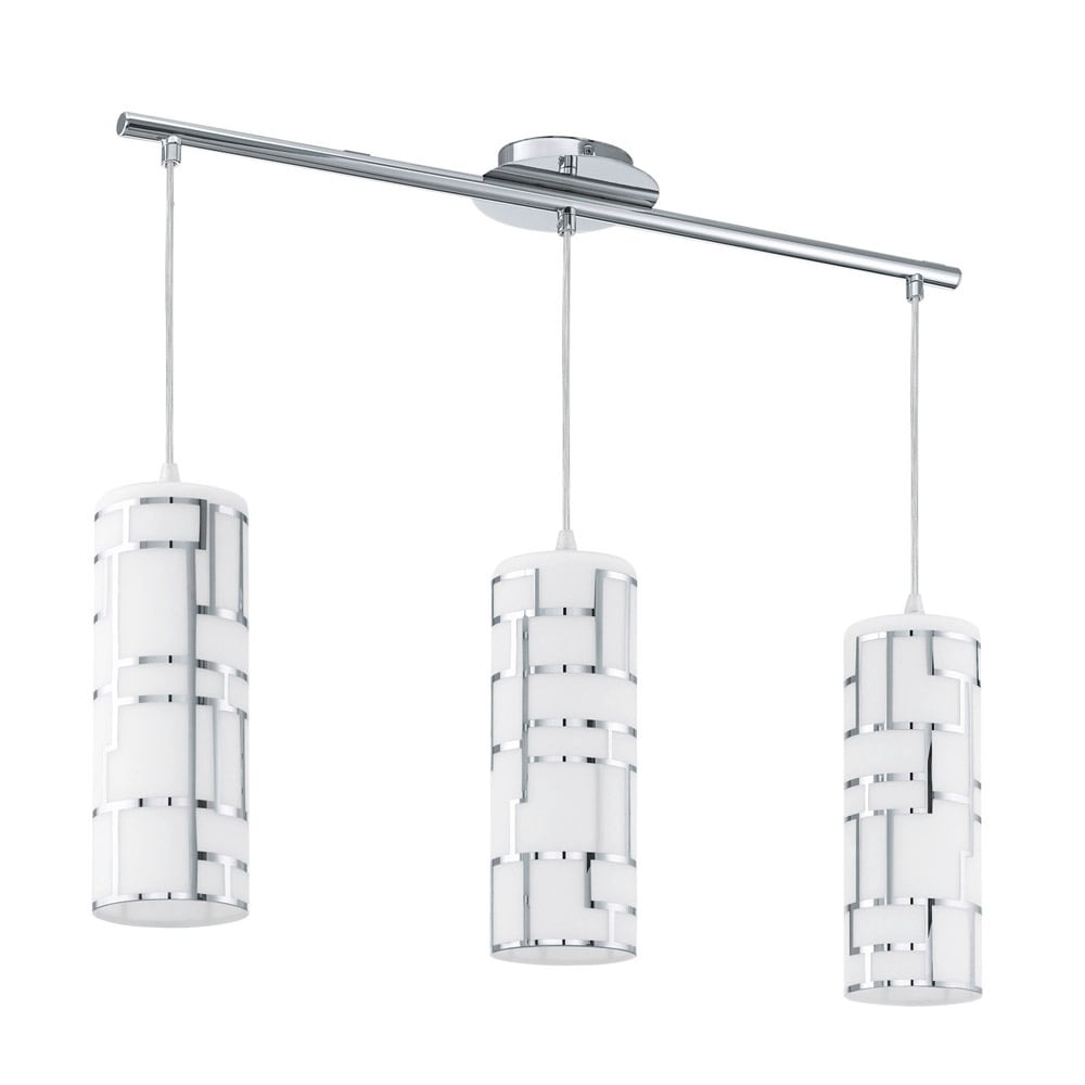 Carson Carrington Hogstaken Multi Light Chrome Pendant