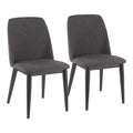 Carson Carrington Hundested Mid Century Modern Wood Dining Chairs