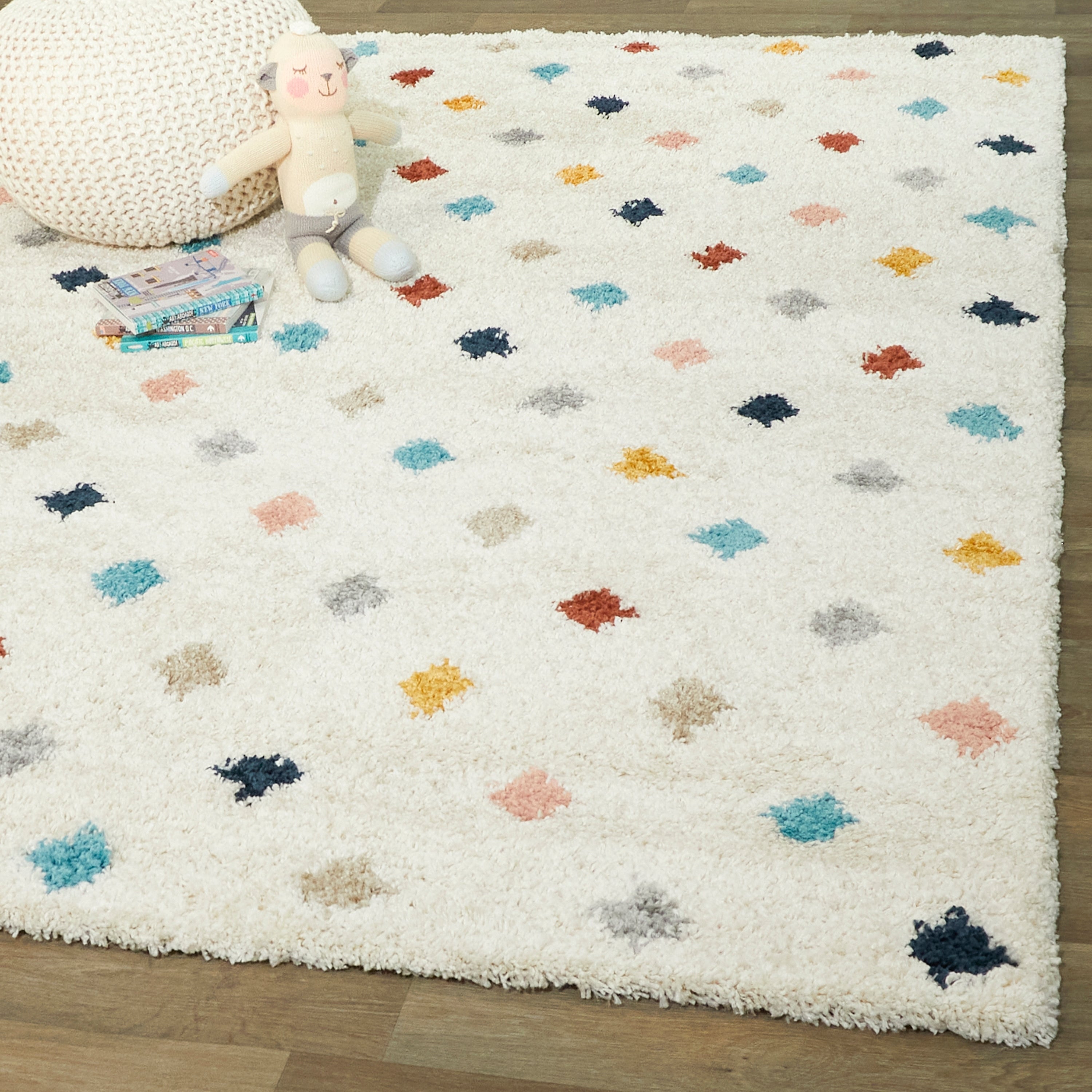 Carson Carrington Ishult Diamond Shag Area Rug