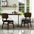 Furniture Of America Liam Mid Century Modern Dining Chairs Set Of 2