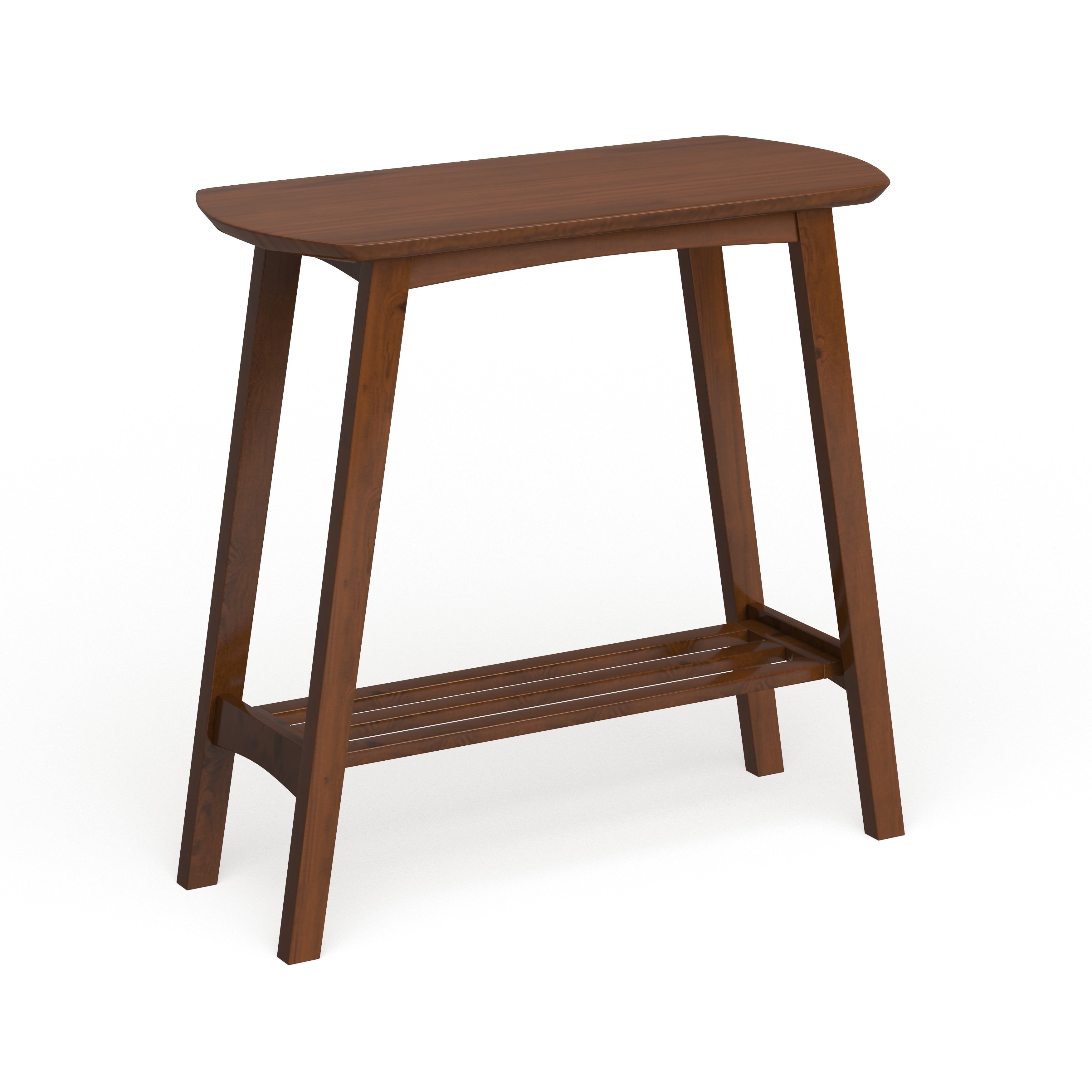 Carson Carrington Karkkila Mid Century Brown Console Table