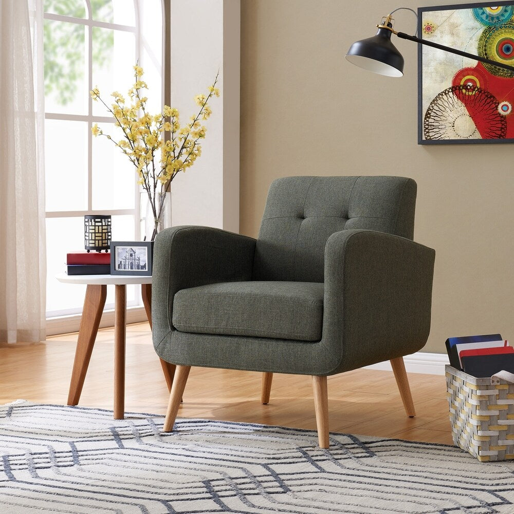 Carson Carrington Klaipeda Mid Century Modern Arm Chair