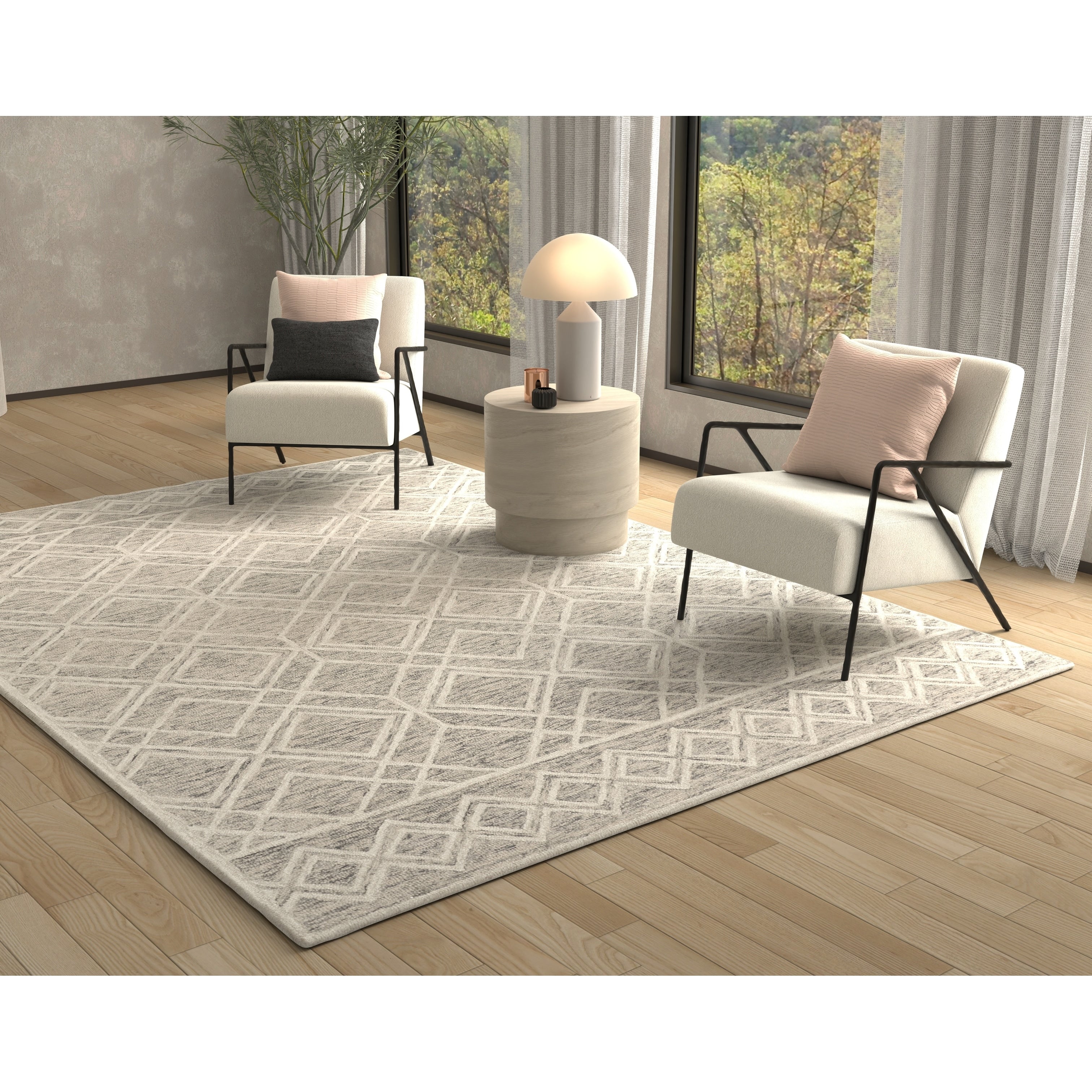 Gramercy Sand Mason Area Rug