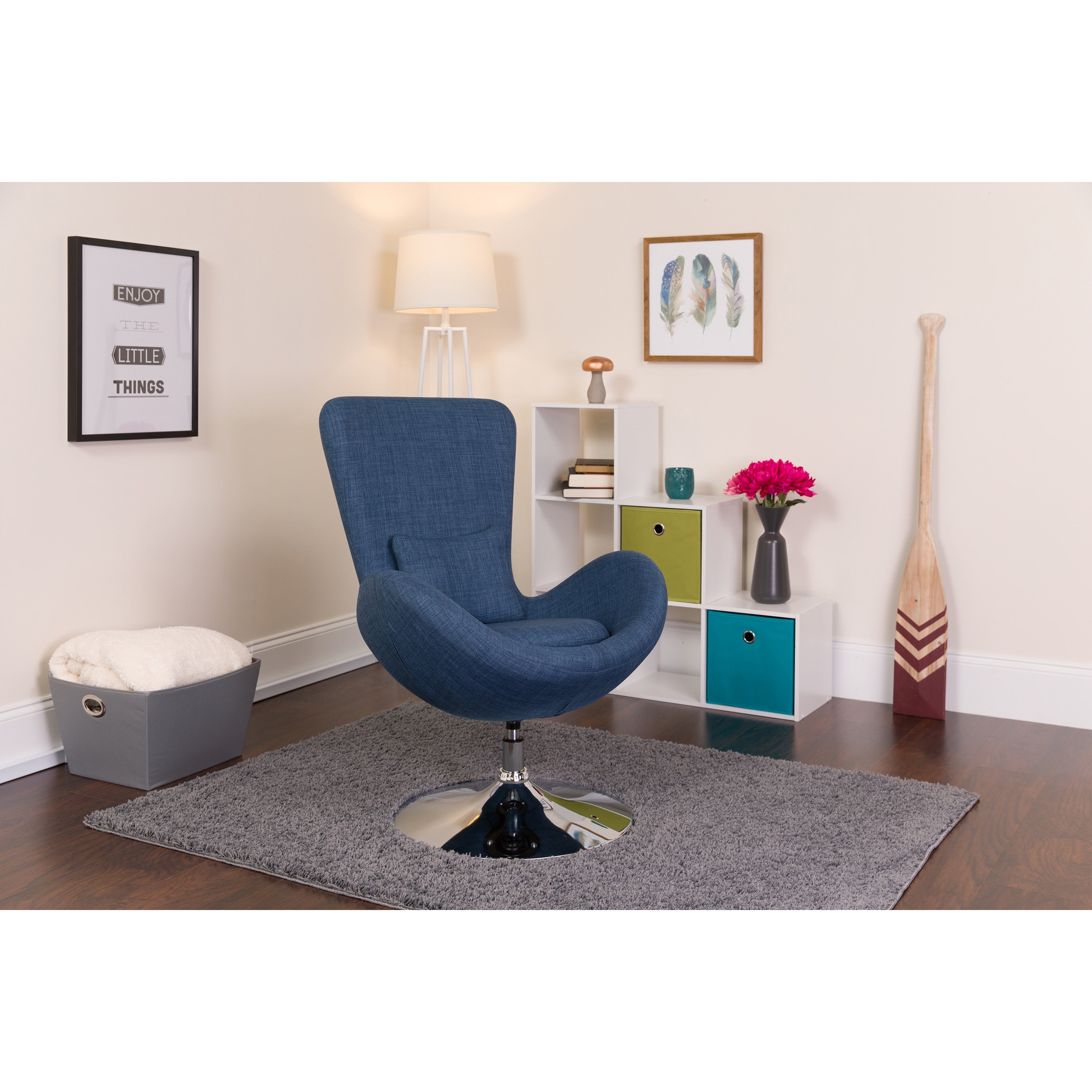 Carson Carrington Large Lounge Side Chair