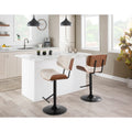 Carson Carrington Nybro Mid Century Modern Adjustable Barstool
