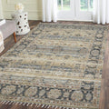 Carson Carrington Luktenborg Modern Design Hand Woven Accent Rug