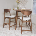 Carson Carrington Lund Wood 24 Inch Counter Stool Set Of 2