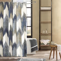 Carson Carrington Mazeikiai Cotton Printed Shower Curtain