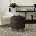 Carson Carrington Melahverfi Boho Tufted Storage Ottoman