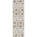 Carson Carrington Mid Century Modern Geometric Rug