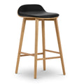Carson Carrington Notello Leather Counter Stool