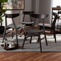 Carson Carrington Pautrask Upholstered 4 Piece Dining Chair Set