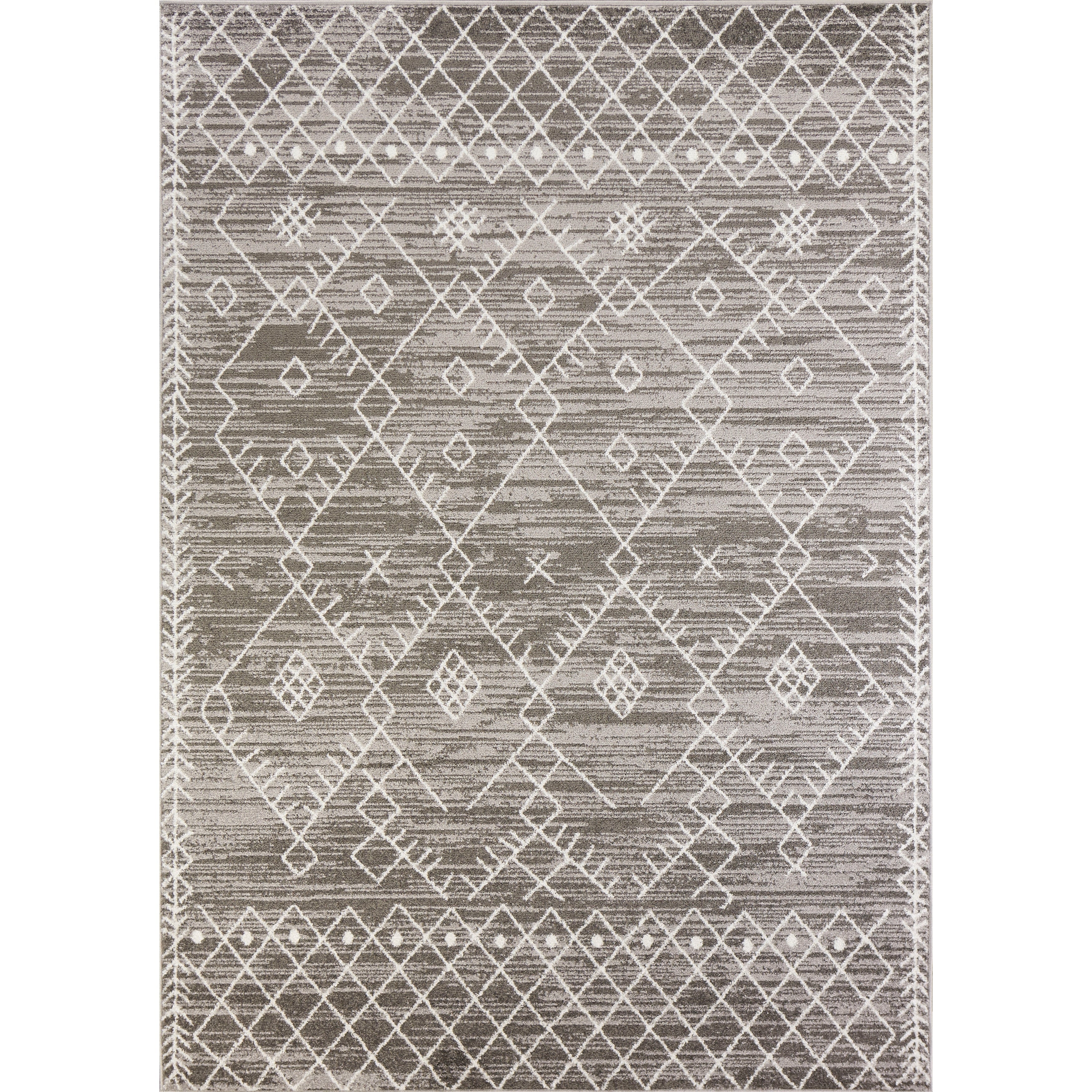 Carson Carrington Preikestolen Grey Escape Area Rug 710 X 1010