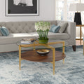 Carson Carrington Saliesta Mid Century Modern Coffee Table