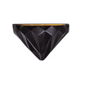Carson Carrington Sallabergen Geometric 1 Light Matte Black And Champagne Wall Sconce