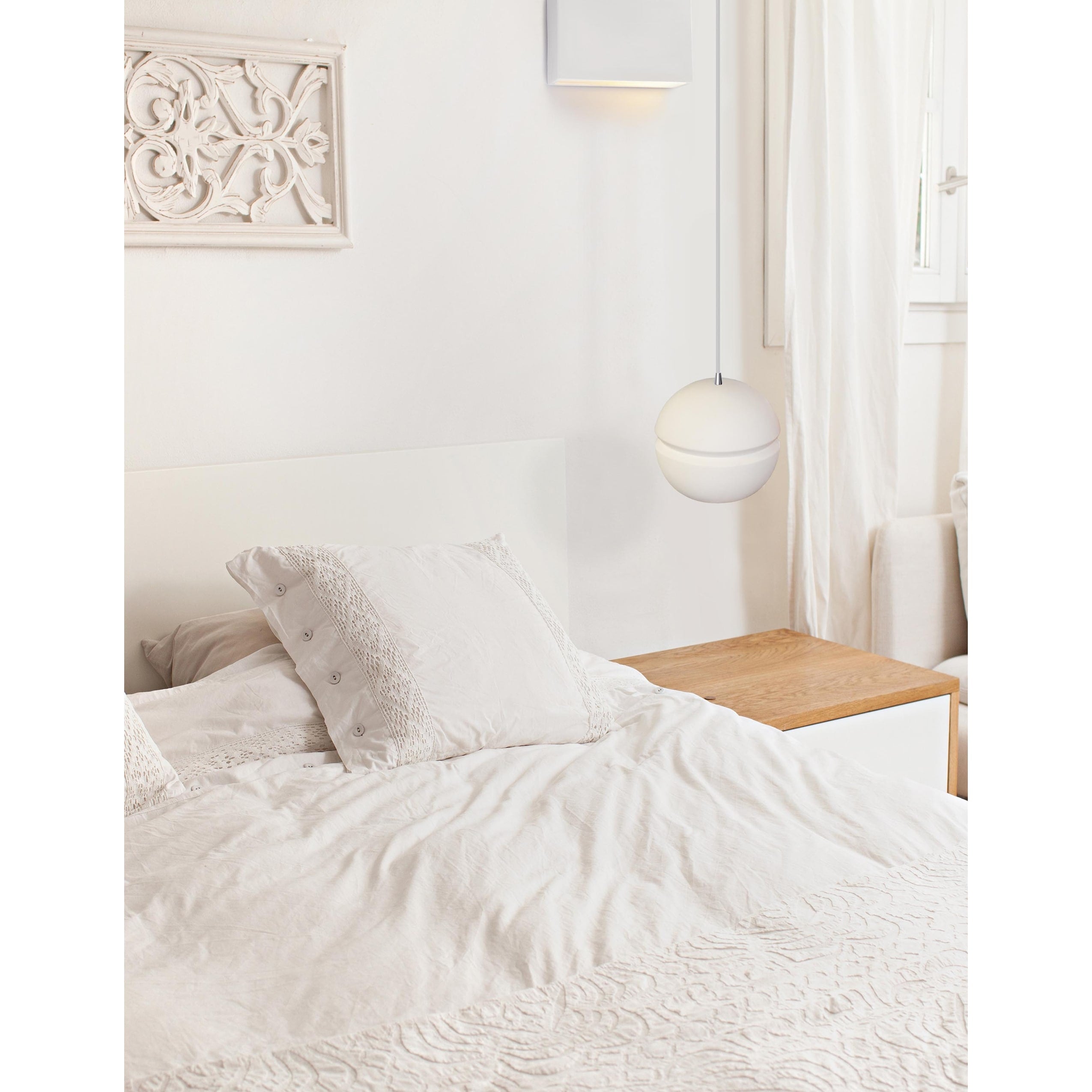 Carson Carrington Sallebacka Sphere 1 Light Small Pendant