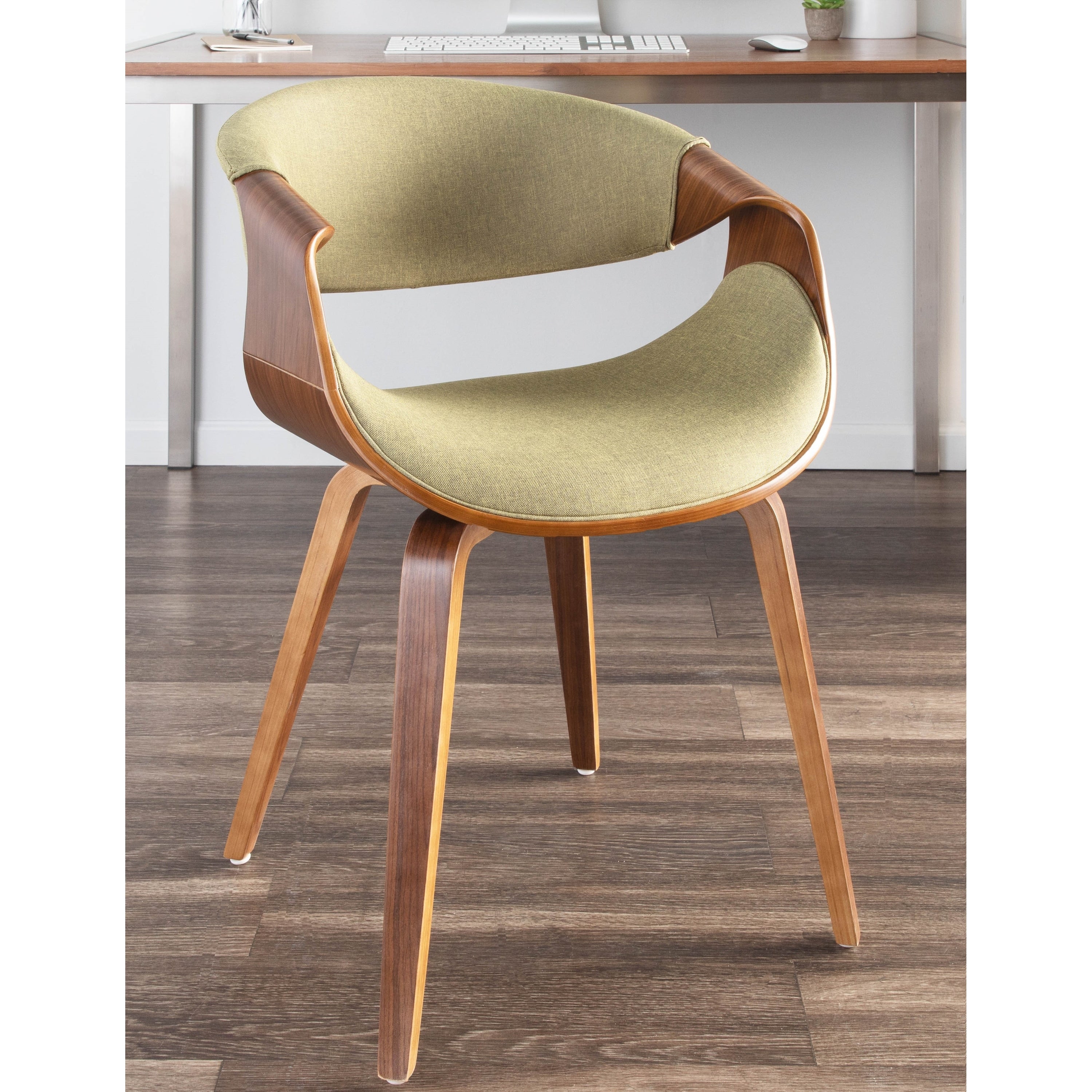 Carson Carrington Jolanki Cross Frame Dining Accent Chair