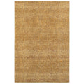 Carson Carrington Skelleftea Tonal Textures Gold Yellow Area Rug 86 X 117