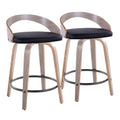 Carson Carrington Stavanger Mid Century Modern Counter Stool Set Of 2