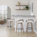 Carson Carrington Stavanger Mid Century Modern Bar Stool Set Of 2