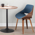 Carson Carrington Fasgersta Mid Century Modern Upholstered Dining Accent Chair