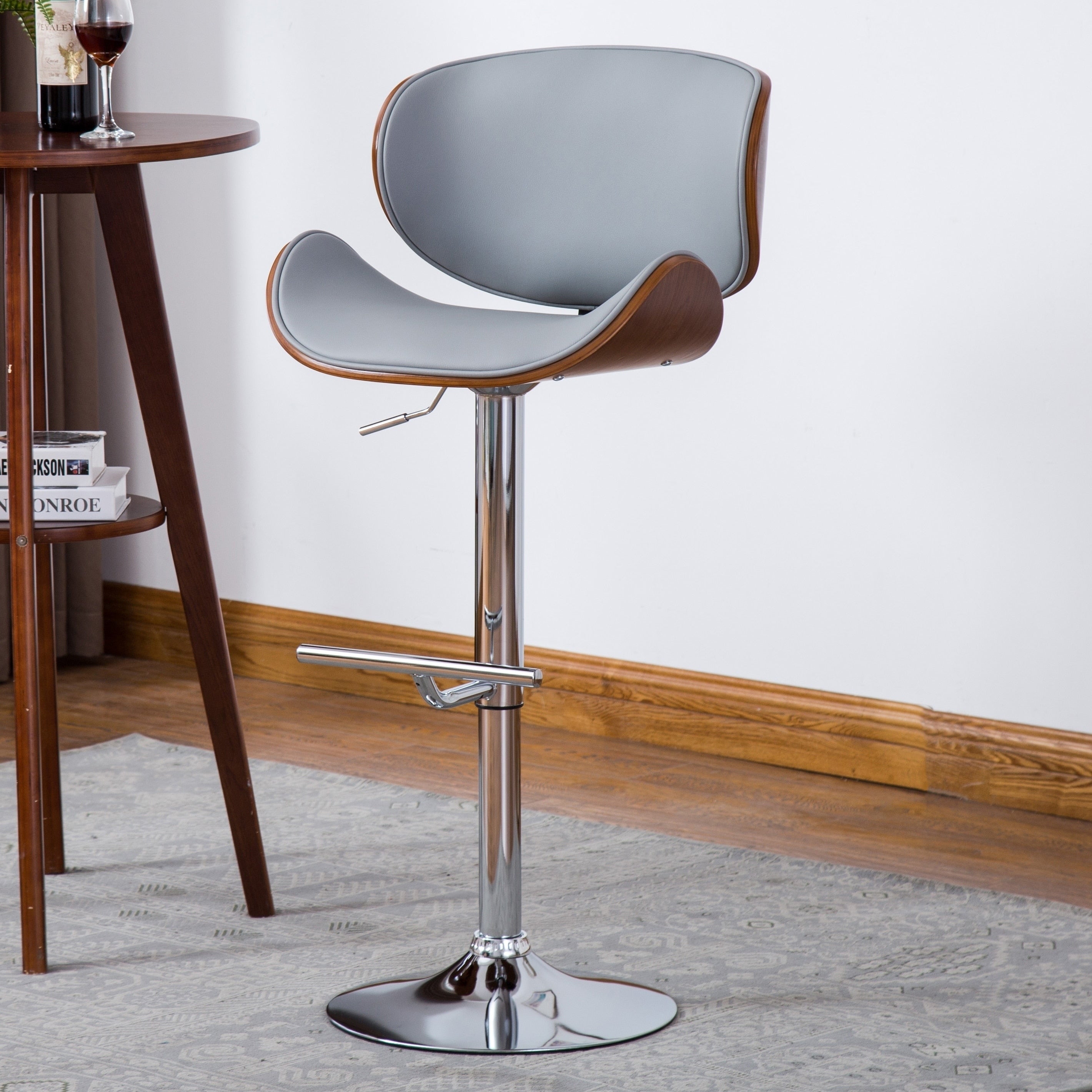 Carson Carrington Taennaes Adjustable Swivel Barstool Set Of 3