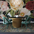 Carson Carrington Tasebo Forest Green Velvet Side Chair