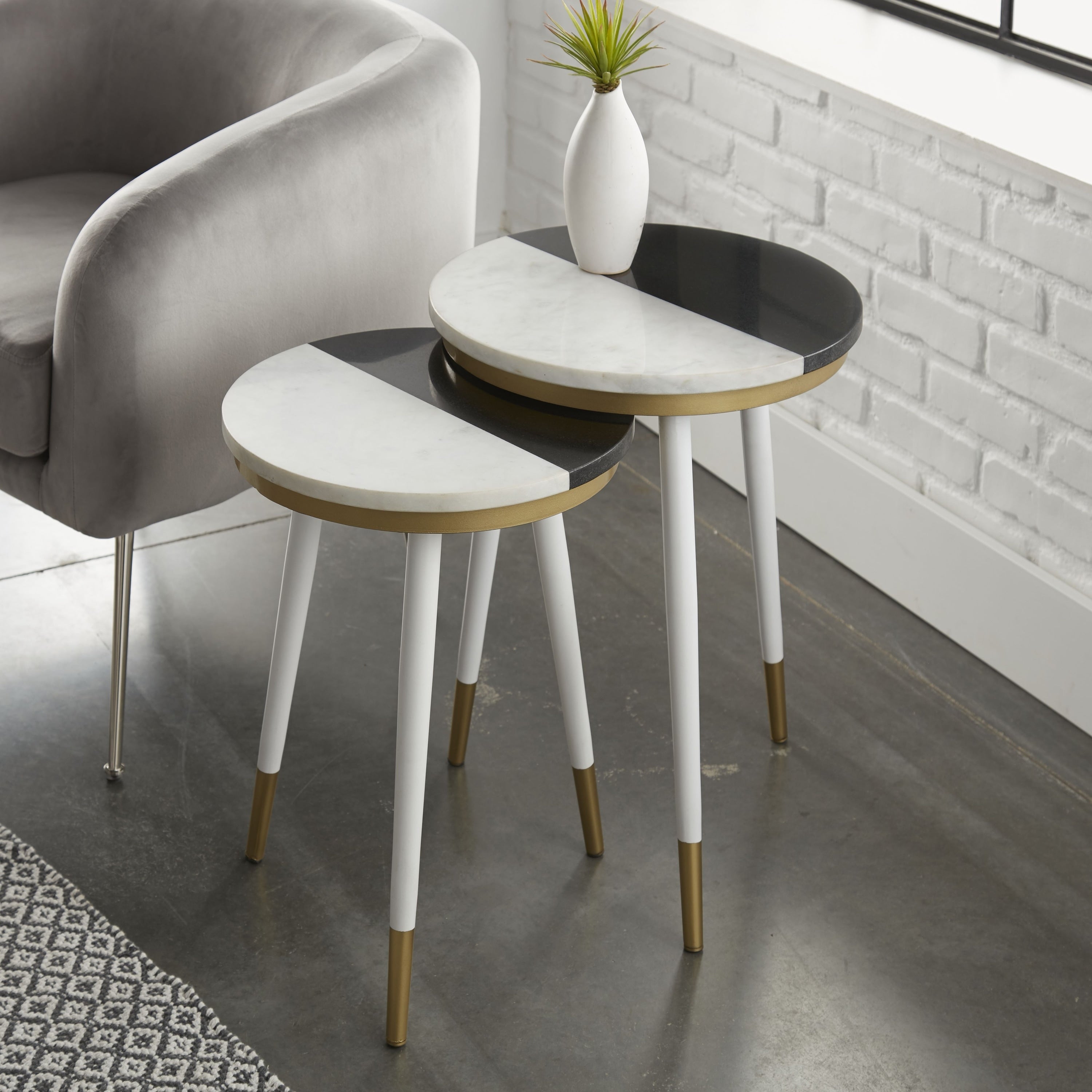 Carson Carrington Tula 2 Piece Side Tables