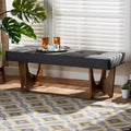 Carson Carrington Ullarp Mid Century Modern Upholstered Bench