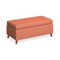 Carson Carrington Umea Mid Century Storage Ottoman Bench