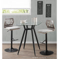 Carson Carrington Valbyte Mid Century Modern Square Counter Table