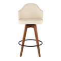 Carson Carrington Vaddika Mid Century Counter Stool