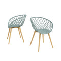 Carson Carrington Varo Mid Century Lightweight Mini Chair Set Of 2
