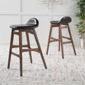Carson Carrington Viborg 35 Inch Wood Finish Bar Stool Set Of 2