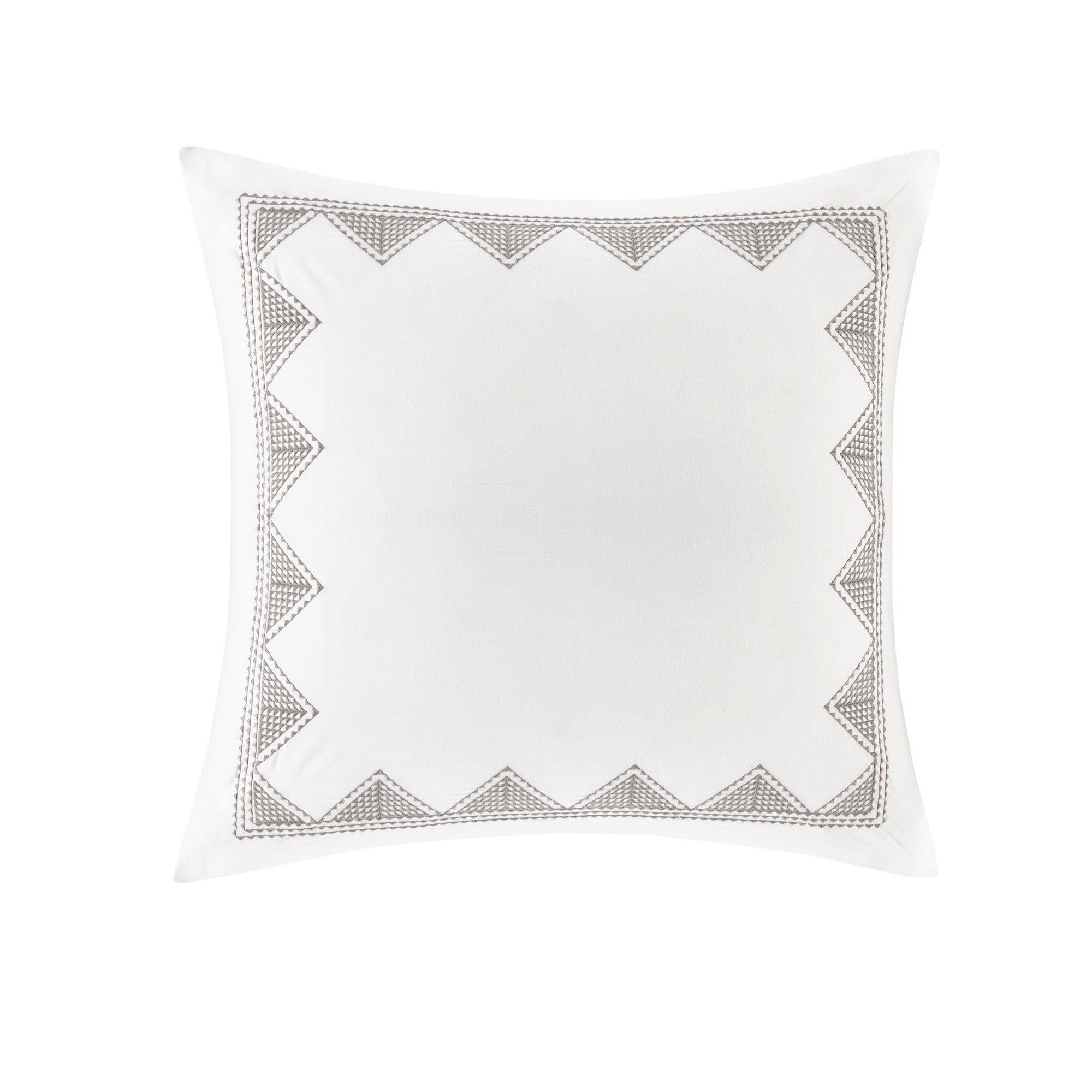 Carson Carrington Visaginas Embroidered Cotton 26X26 Euro Sham
