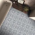 Casa In Grey And White Handmade 8X8 In Moroccan Tiles Pack 12