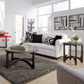 Cascade Wire Brush Rustic Brown Optional Table 3 Piece Set