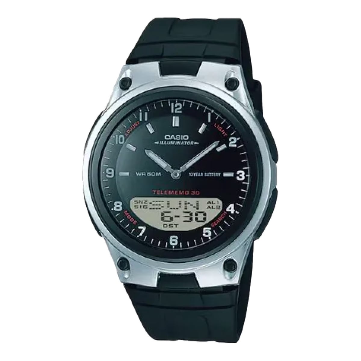 Casio Mens Analog Digital Combination Watch
