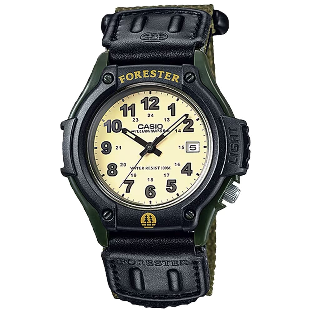Casio Mens Analog Leather Watch