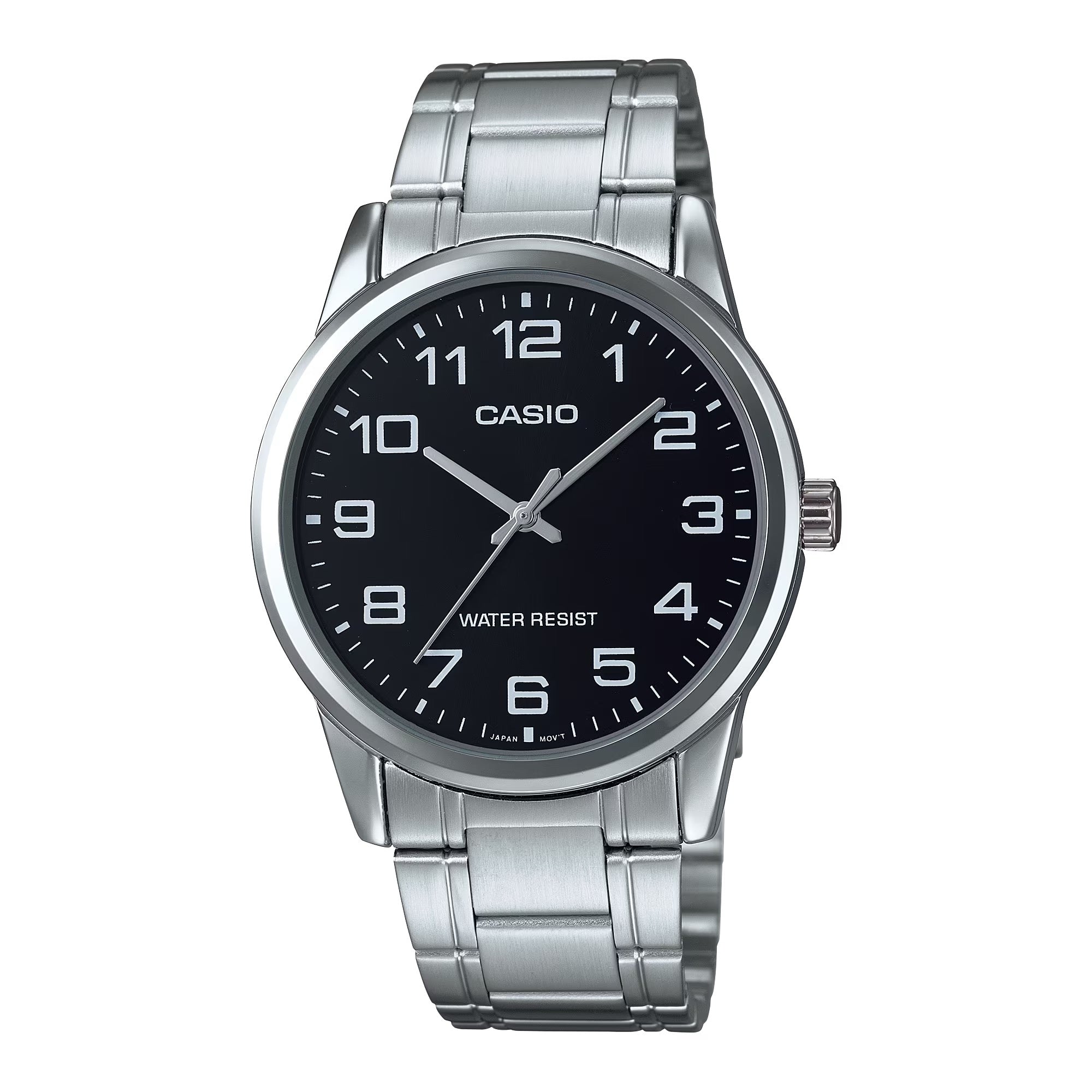 Casio Mens Analog Stainless Steel Watch