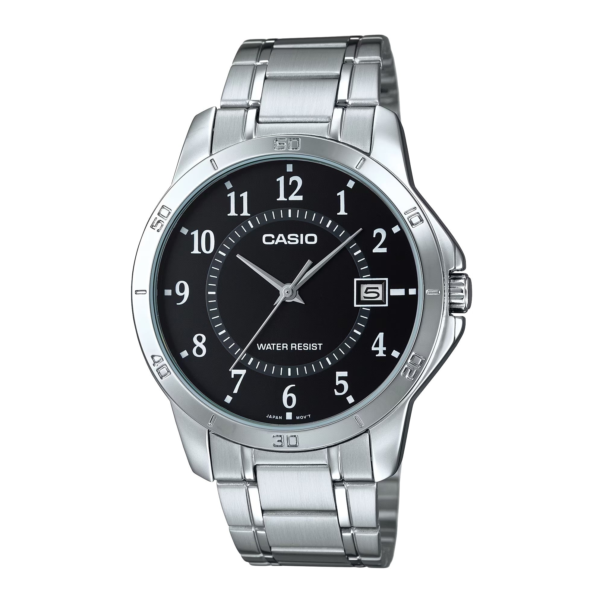 Casio Mens Analog Stainless Steel Watch