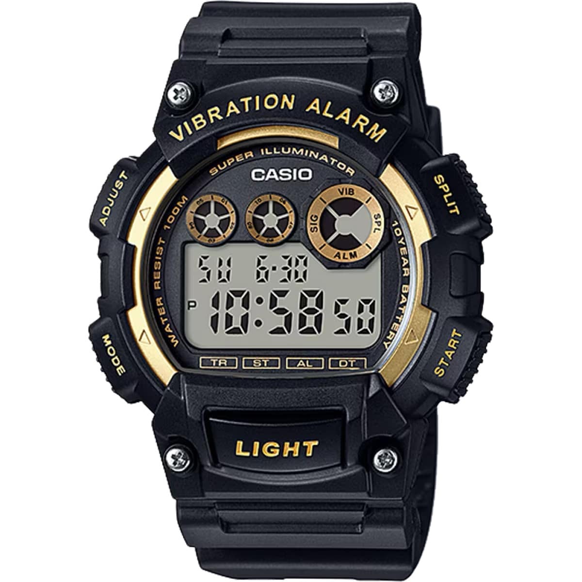 Casio Mens Digital Resin Watch