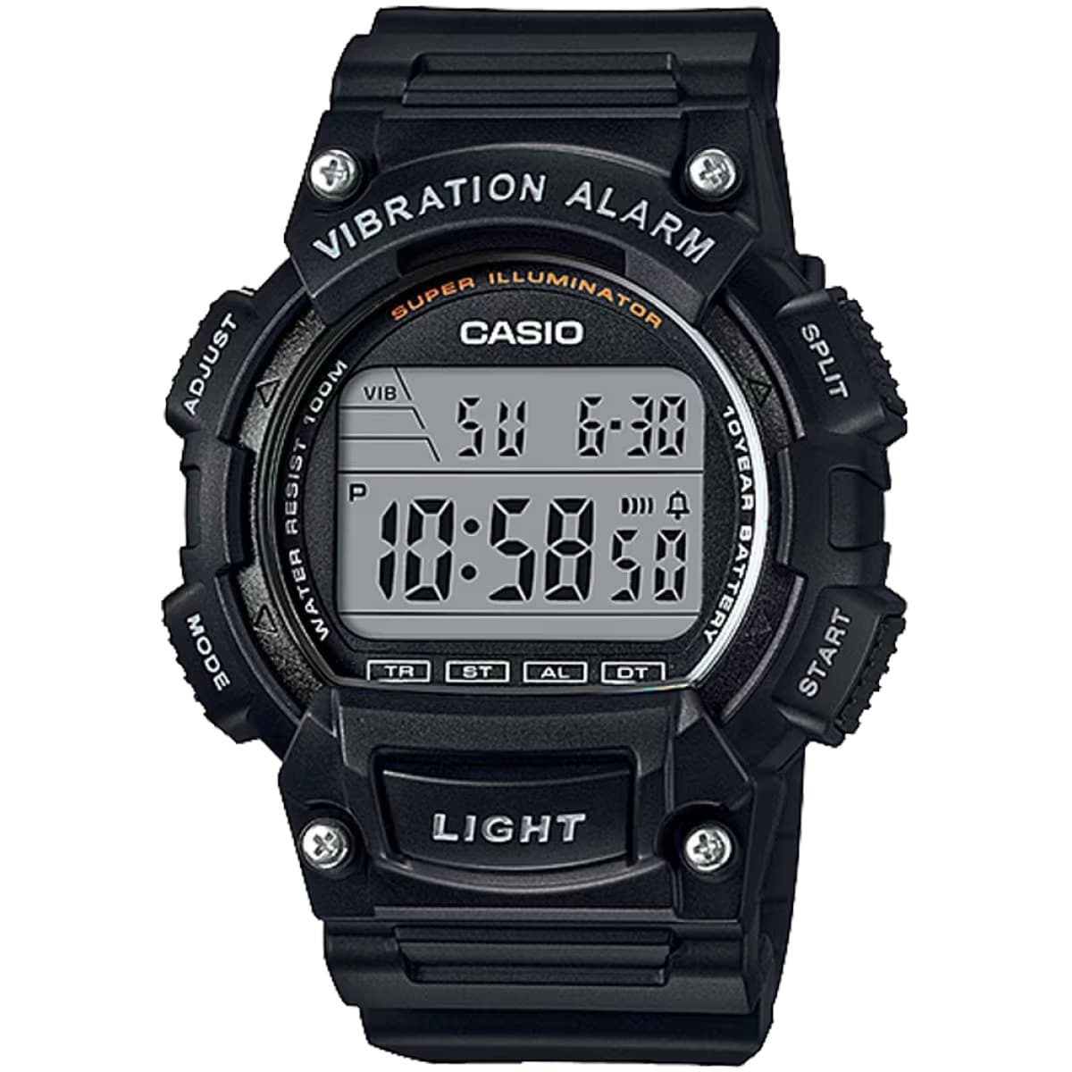 Casio Mens Digital Resin Watch