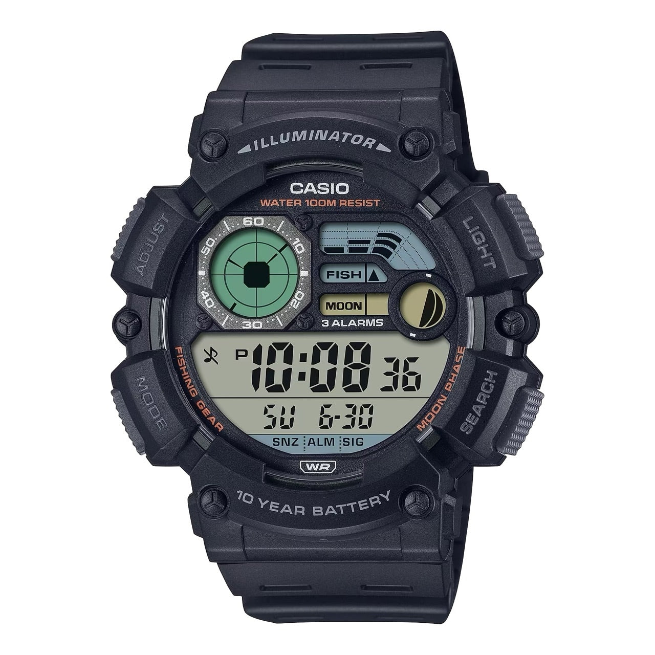 Casio Mens Digital Resin Watch