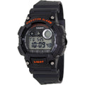 Casio Mens Core Grey Resin Quartz Watch With Digital Dial