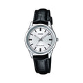 Casio Womens Leather Analog Watch